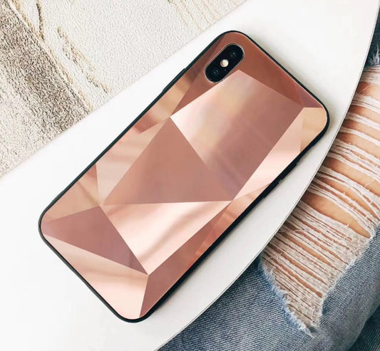 Chic 3D Diamond Mirror Case for iPhones